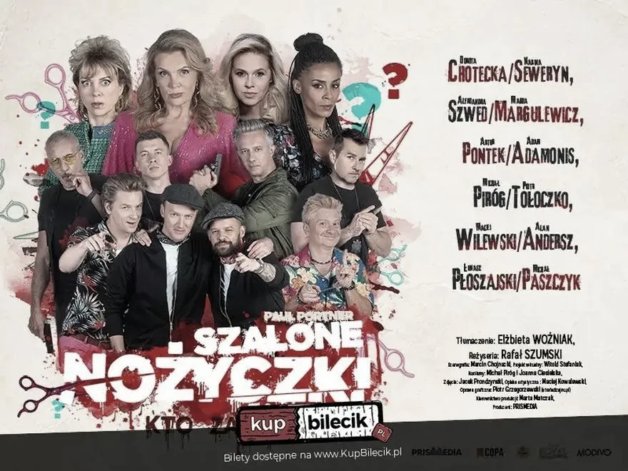 Szalone nożyczki: odkryj interaktywną przygodę w teatrze, której nie możesz przegapić!
